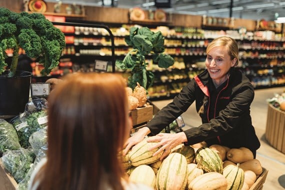 Keskon ruokakauppojen herkkuosasto