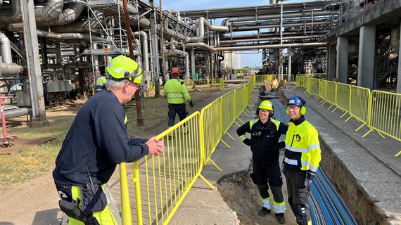 Caverion og DI-Teknik laver kabeltræk hos Crossbridge Energy